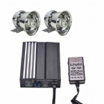 4-Piece Pack 2X100W Wired Siren Bundle