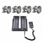 Top Quality 6-Piece Pack 4X200W Wired Car Siren