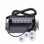 6W Led Windshield Strobe Warning Light for Car