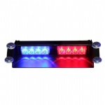 8W Led Windshield Strobe Warning Light for Car