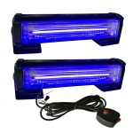 Strobe COB Grille Light-Blue