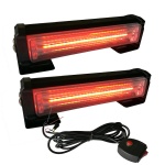 Strobe COB Grille Light-Red