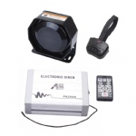 Police Siren and Speaker Kit with Dual Remote